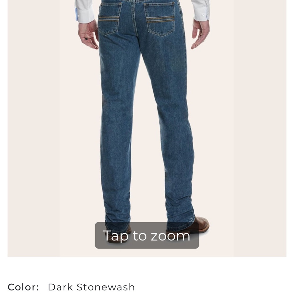 Cinch Men's Straight Jeans in Dark Blue